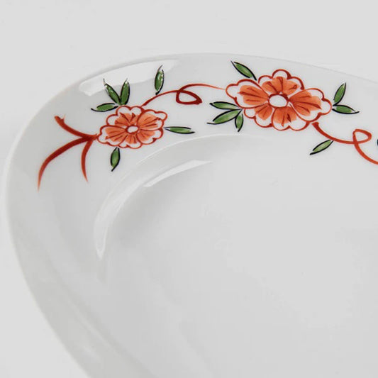 Arita Ware Plate | Hoval – Ho-Obaru | Hana Manreki | Shobido
