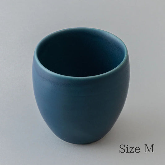 Arita Ware | Double Wall Cup | Ao-Irabo | M | THREERIVERS