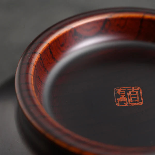 Echizen Lacquerware Bowl | Naouemon Chōjū-giga | Inner Vermilion | Tsuchinao Lacquerware