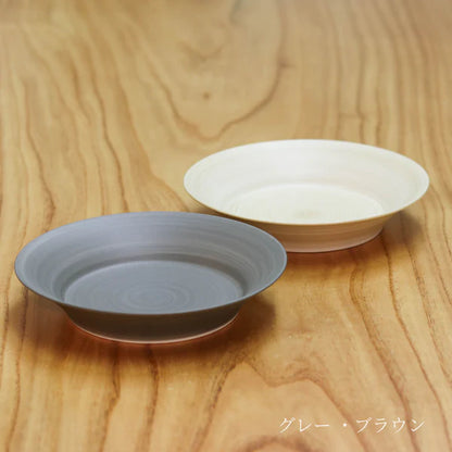 Hasami Ware Plates | Ireko Plates | Shabby 2-Color Set | Hamato